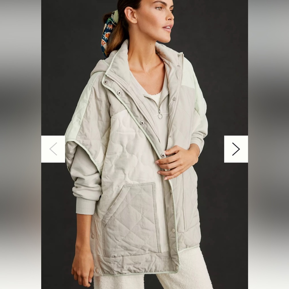 Anthro Puffer Vest